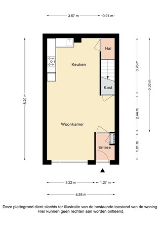 Plattegrond - Landvoogdstraat 31, 6411 XA Heerlen - Landvoogdstraat 31 Heerlen - 1e Verdieping 2D.jpg